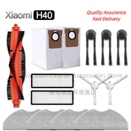 Xiaomi Robot Vacuum H40 Cleaner Accessories Main Side Brush Mop Cloth HEPA Filter Dust Bag