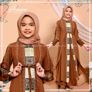 Gamis Abaya Turki Anak Perempuan Turkey Remaja Turky Couple dengan Bundanya karena kami juga menjual baju Ibunya. Ready 8 warna dan 5 ukuran bisa untuk usia 4 sampai 13 tahun. Bahan baju : jersey dan ceruty | GL1074A