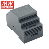 HDR-60 Mingwei rail-mounted 5V/12V/24V switching power supply with 15/48 rails, 60 DC transformer DR
