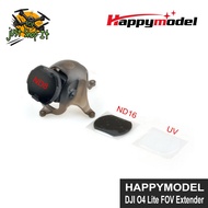 Happymodel FOV Extender Wide Angle Lens Kit for DJI O4 Lite Camera