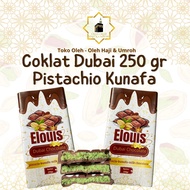 DUBAI CHOCOLATE PISTACHIO KUNAFA ELOUIS PACKAGING 250 GR VIRAL DUBAI CHOCOLATE ORIGINAL DUBAI CHOCOL