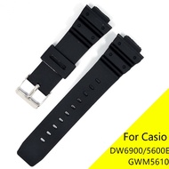 Watchband Silicone Rubber Bands For GSHOCK DW5600E DW6900 GWM5610 Replace Electronic Wristwatch Band Sports Watch Straps