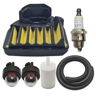 Air Fuel Filter Line Hose For 455 455E 455 Rancher 460 460 Rancher Chainsaw Spare Part Primer Bulb S