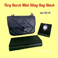 Small Bag, Mini Sling Bag TB Black, TB Bag