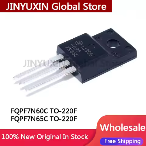 10PCS NEW high-quality FQPF7N65C TO-220F FQPF FQPF7N60C FQPF7N65 FQPF7N60 7N65C 7N65 7N60C 7N60 MOSF