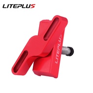 Liteplus For Brompton Hinge Clamp Plate Lever Ultra Light Aluminum Alloy Folding Bike C Hook Upgrade Accessories