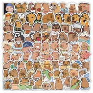 120Pcs Kawaii kapibala Sticker gói điện thoại chống nước máy tính xách tay DIY journaling Sticker