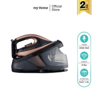 MYHOME เตารีดแรงดันไอน้ำ 8บาร์ รุ่น IR2002ST รับประกัน 2 ปี