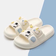 Stock . INASO Women's Slops Slippers Cute Character Rubber Slippers Women's Slippers Anti Slip Cute 