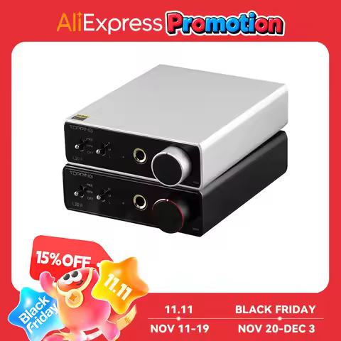 TOPPING L30II NFCA Headphone Amplifier Hi-Res Audio 560mW×2 L30II AMP Combine with E30II