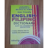 ENGLISH-FILIPINO DICTIONARY/EASY TO UNDERSTAND DEFINITION