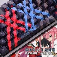 2D Keycap National Team 02 Dear Franks DARLING In The FRANXX 2D Anime PBT Keycap
