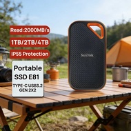 New SanDisk PSSD E61 E30 E81 Extreme PRO 4TB 2TB 1TB USB 3.2 Gen2 * 2 Type - A/c Portable External S