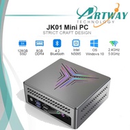 JK01 5095 Mini Pc Win 11 Intel 11th Celeron Mini Gaming Computer Hdmi-compatible Three Screen Diy Nuc Windows 11 Pro