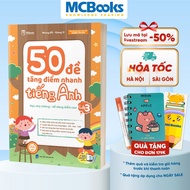 Book - 50 questions to quickly increase scores in English for grade 3