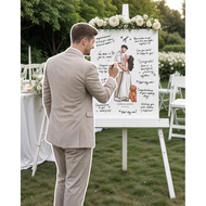 WEDDING CANVAS TTD 40x60 cm GUEST BOOK aesthetic GUEST BOOK