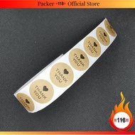 CY20 Sticker Roll Thank You-D2.5CM