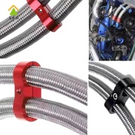 [XFD]  Universal AN4 AN6 AN8 AN10 Billet Oil Fuel Water Hose Tube Seprator Divider Clamp Aluminum Li