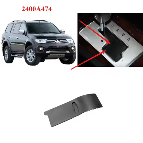 1 Piece Shifter Slider for Pajero Sport 2008-2015 Gear Knob Cover Slider for Pajero Sport Gear Shaft