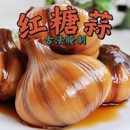 今年新蒜腌制蜂蜜柠檬糖醋大蒜头农家自制糖醋蒜泡菜蒜大蒜糖醋蒜 糖醋蒜500g