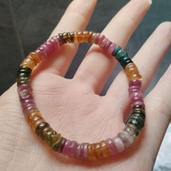 碧璽算盤珠手串
