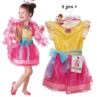 พร้อมส่ง Fancy Nancy Dress, Yellow/Pink 3 yrs+