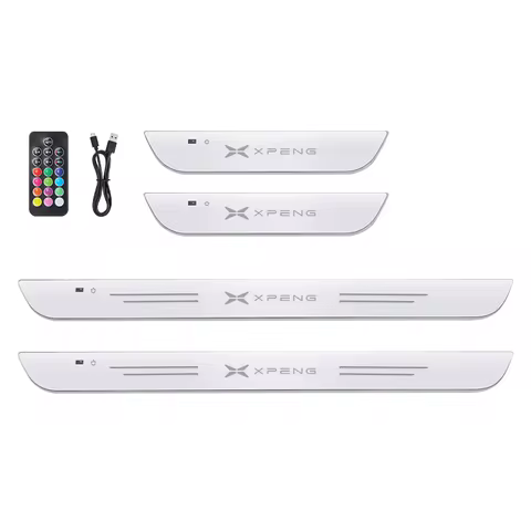 Car LED Wireless Threshold Light For Xpeng P7 G9 G6 P5 X9 G7 N5 E29 G3 P7+ MONA M03 Xiao Peng F57 h9