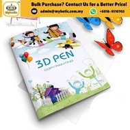 3D Pen Copy Painting Book, Filament & 3D Pen