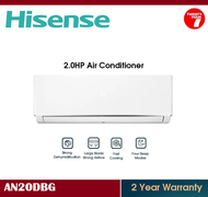 [ Delivered by Seller ] HISENSE 2.0HP Standard Non-Inverter Air Conditioner / Aircond / Air Cond R32 空调 (2.0HP) AN20DBG