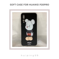 Huawei P20Pro Casing［Ready Stock In Malaysia]Huawei P20Pro Casing soft case Kaws/Adidas/Moschino/Mic