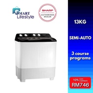 Sharp 13KG Semi Auto Washing Machine ESTP1316