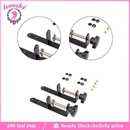 [Lovoski] 2Pcs Pegboard Desk Mount Pegboard Accessories Desk Brackets Adjustable for 1- 5cm Desktop 