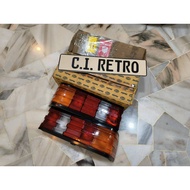 NEW HELLA ULO W201 190E REAR BRAKE TAIL LAMP LIGHT FULL ASSEMBLY MERCEDES BENZ