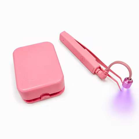 Handheld UV Eyelash Light with LED UV Light With Pedal Uv Adhesive Fast Curing Lamp UV Lash System