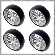 26.5mm Hard Drift Metal Wheel Rim for  284131 K969 K979 K989  Mini-Z 1/28 RC Car Parts,Silver