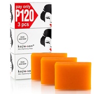 Kojie San Skin Brightening Soap - Original Kojic Acid, Dark Spot Remover Bar Soap with Coconut & Tea