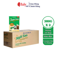 Combo 2 Thùng 48 hộp sữa đặc Ngôi Sao Phương Nam xanh lá Hộp giấy 380g ( 24 hộp / thùng )