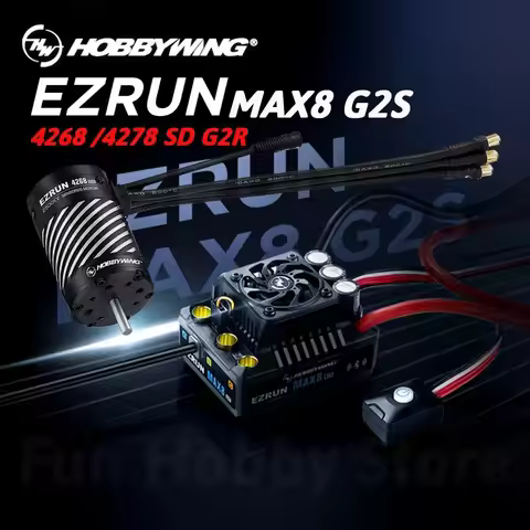 Original HOBBYWING EZRUN MAX8 G2S 160A ESC and 4268 2500KV/4278 2500KV G2R Motor Brushless Senored C