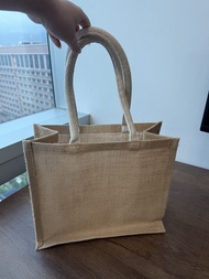 Muji 黃麻B5 購物袋 $16 兩個 Shopping Bag with Cotton Handles