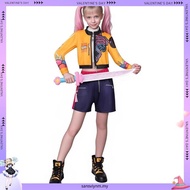 Fast Shipping  demon slayer cosplay baju  kpop demon hunter cosp lay kids costume New Girl Demon Hun