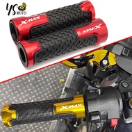 2023 New For Yamaha xmax 125 250 300 400 XMAX300 Motorcycle Accessories Hand Grips 7/8" 22mm CNC Aluminum Rubber Gel Handle Grip