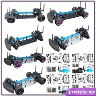 [PrettyiaMY] RC Brushless Car 265mm Wheelbase  of body Chassis Kit for HSP 94123 Model