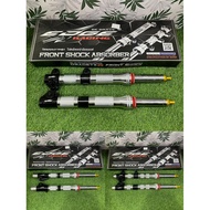 NEW (EDGE) FORK LAY SET LOWERED 1.5 INCH W125 W100 W110 WAVE DASH 110 125  SILVER EX5 DREAM ALPHA 11