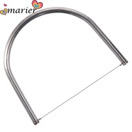 MARIER Mini Cut Mud Bow, Stainless Steel Tools Mud Cutter, Cutting Tools Handmade Purple Clay Pot Ce