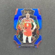 249 Sheets Cut Blue Bright Little Jasmine Dejounte Murray Second-Class Shield Type Select Prizm Vers