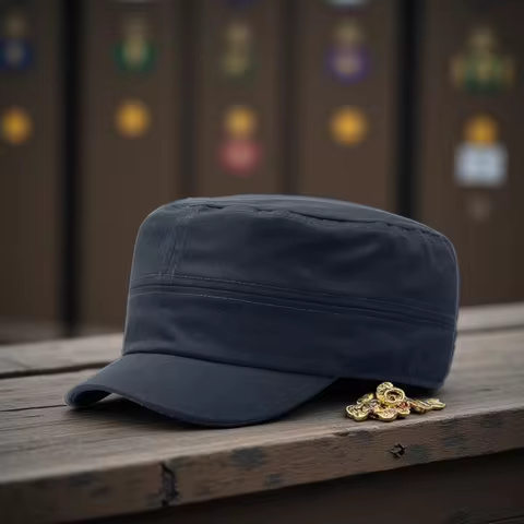 Big size sun hats full close flat army cap male short Peaked fitted cap plus size baseball cap S 55-