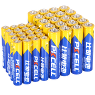 比苛（Pkcell） 比苛(pkcell)电池40粒 七号碳性 无汞环保 适用鼠标遥控器等 20粒5号+20粒7号