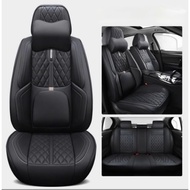9D Sports Car Rear Seat Pad Premium Napa Leather - Car Seat Cover