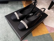 Chanel Slingback Sandals