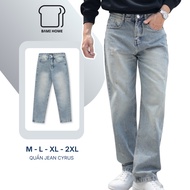 CYRUS JEANS BAMI HOME Premium Men's JEANS, Slim Fit Men's Baggy JEANS QJ12